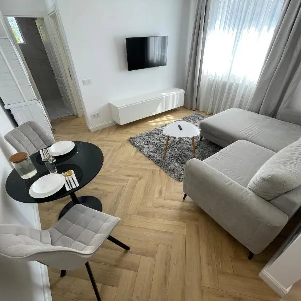 APARTAMENT ULTRACENTRAL,PARCARE PRIVATA,WiFi, hotel in Sîngeorz-Băi