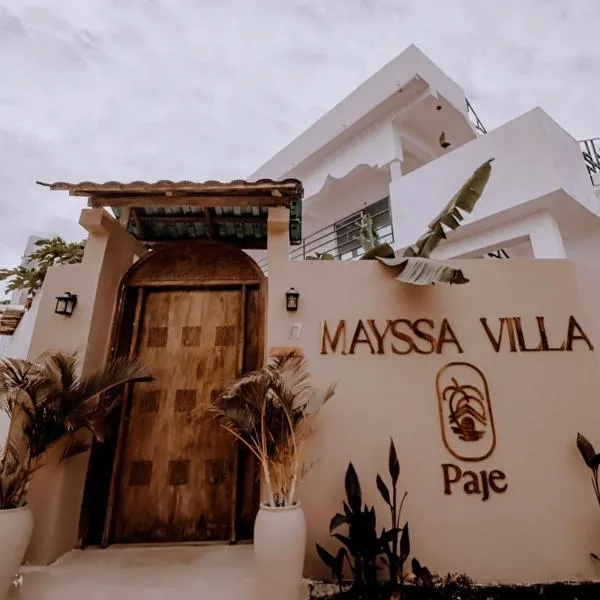 Mayssa Villa, hotel v destinaci Paje