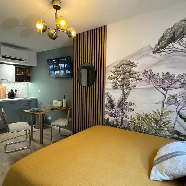 Exotic Garden - Studio cosy hypercentre Auxerre, hotel in Auxerre