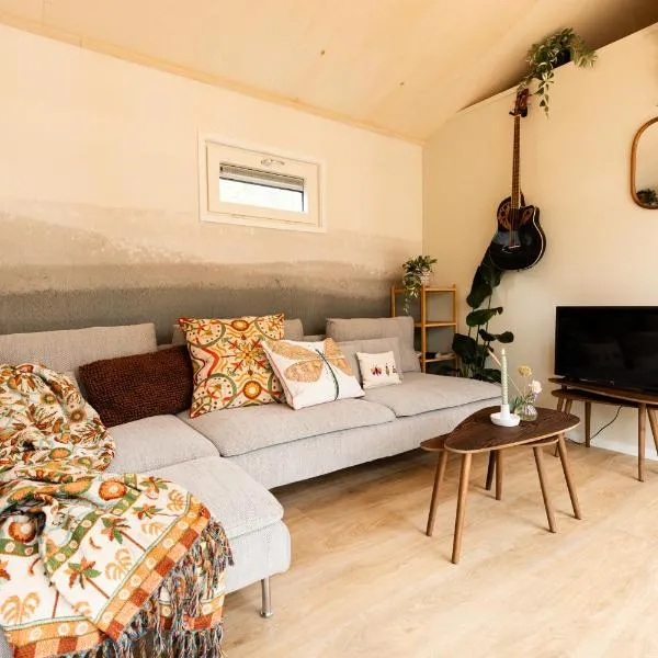 Thuisje van Hout, tiny house in Drentse natuur, hotel in Zuidwolde