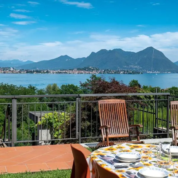 Grazia - Bilocale con Vista Lago e Giardino, hotel em Baveno