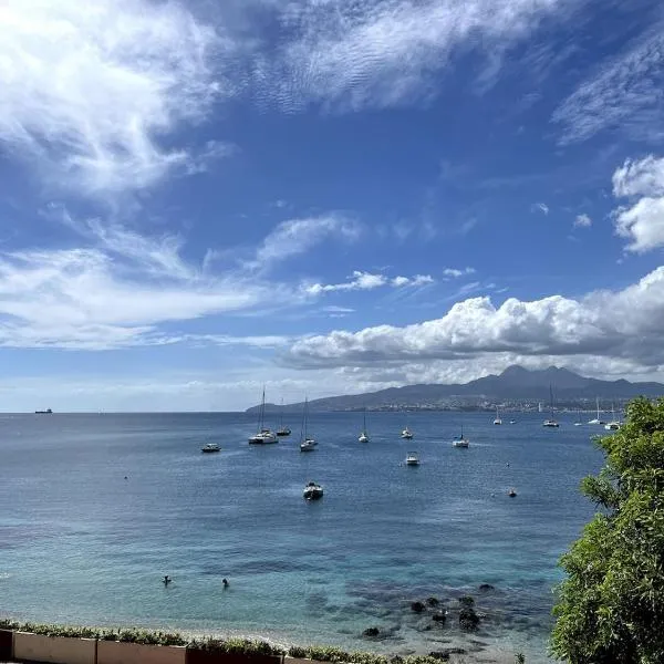 Vacances pieds dans l'eau, hotel in Les Trois-Îlets