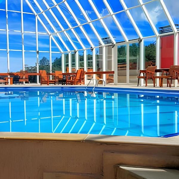 Flat c/ Piscina Aquecida, Hidro e vista da Serra