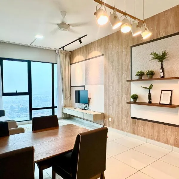 Spacious 2BR Mid Valley Southkey 5-6 Pax Near CIQ, hotell i Johor Bahru