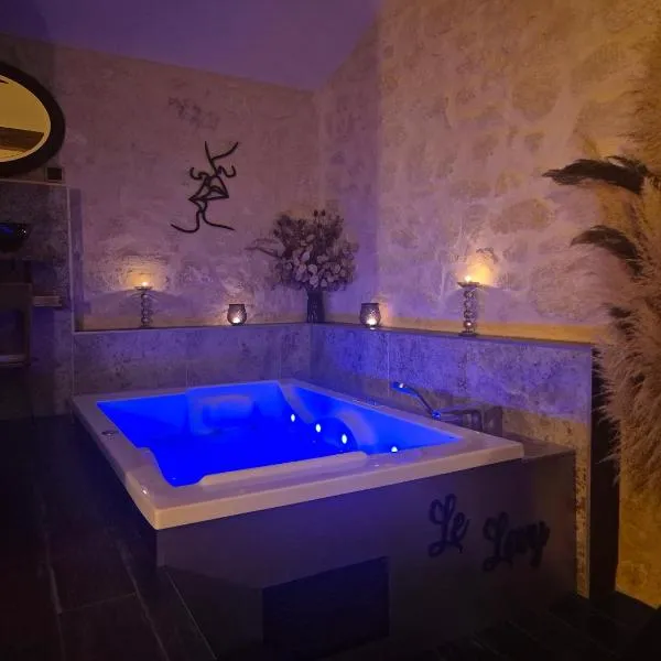 Le Lovy , Studio indépendant avec Jacuzzi, hotel v destinaci Cubnezais