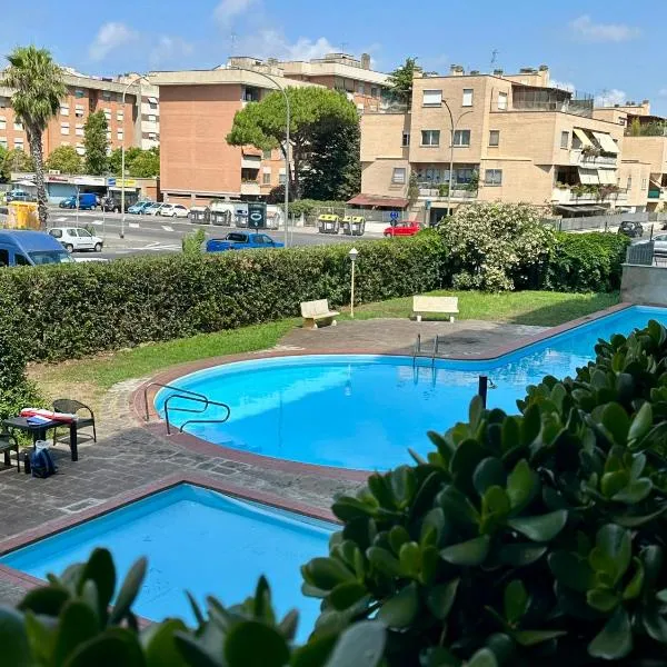 Appartamento piscina&mare, hotel a Lido di Ostia