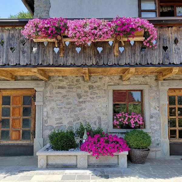 Apartma Alpski vrt, hótel í Vojsko
