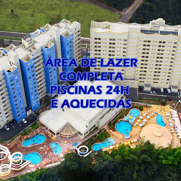 Suíte Luxo com Piscinas Quentinhas no Golden Dolphin Resort