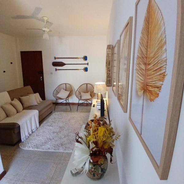 Apartamento aconchegante na Praia do Morro, a poucos metros da praia