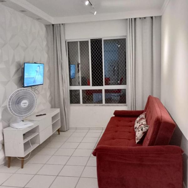 Apartamento próx ao aeroporto e de parque aquático,praias e shopping