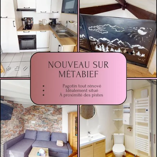 Pagotin de charme à Métabief, hotel in Métabief