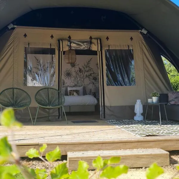 Luxe Glamping Lodge Dahlia, hotel en Meerssen