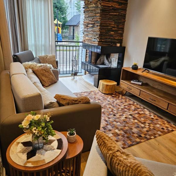 Apartamento de Montanha Recanto dos Platanos Gramado - Foto 2