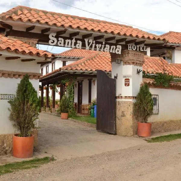 Hotel Santa Viviana Villa de Leyva, hotel in Cucaita