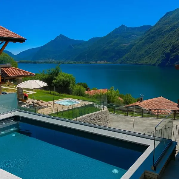 Rocca d'Anfo B&B-Apartments Lake View, hotel em Rocca dʼAnfo