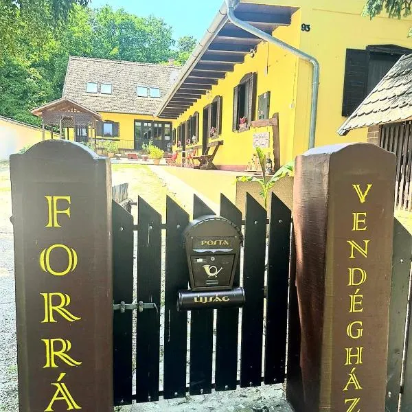 Forrás Vendégház, hotel v destinácii Szálka