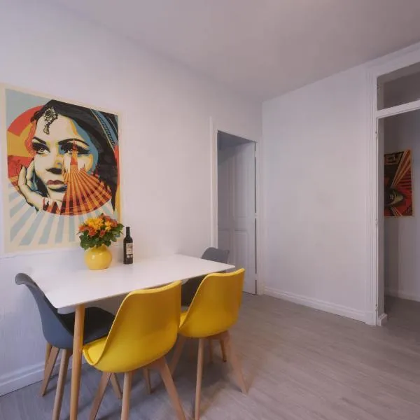 Appartement T3,5 Fairey, hotel en Bellegarde-sur-Valserine