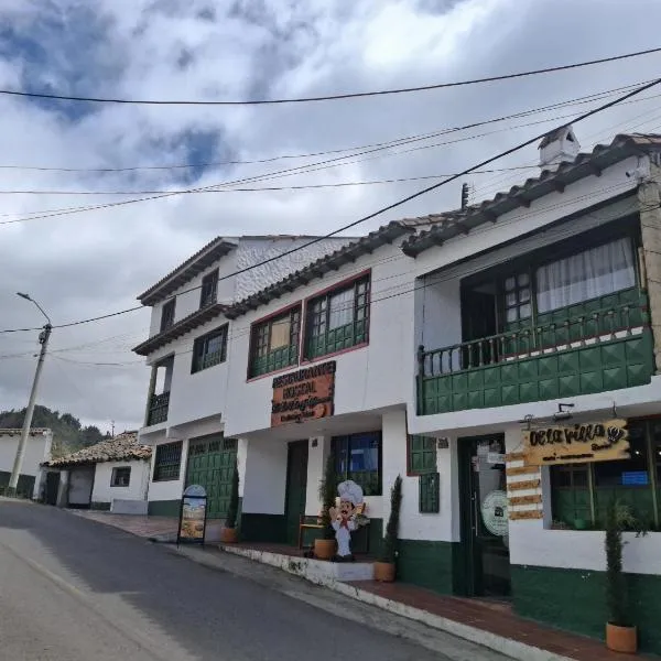 Restaurante y Hostal: De La Villa Pa Sumercé, hotel v destinaci Monguí