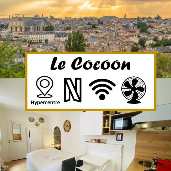 Le Cocon, studio tout confort, hypercentre, hotel in Poitiers