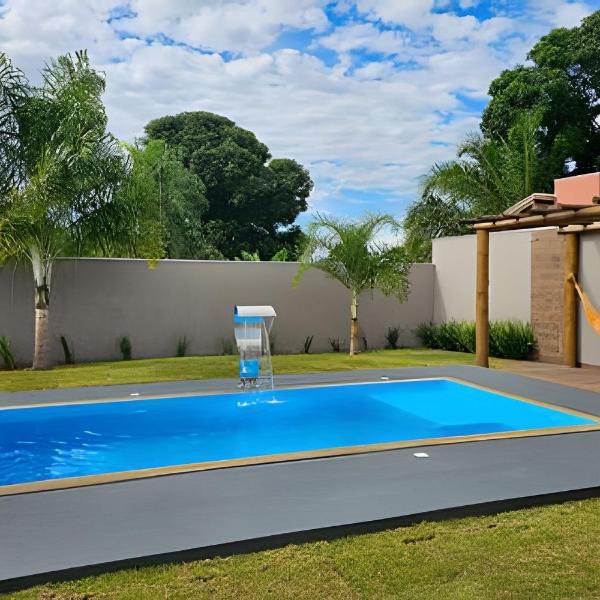 Casa da Dora agora com piscina! Para até 8 pessoas
