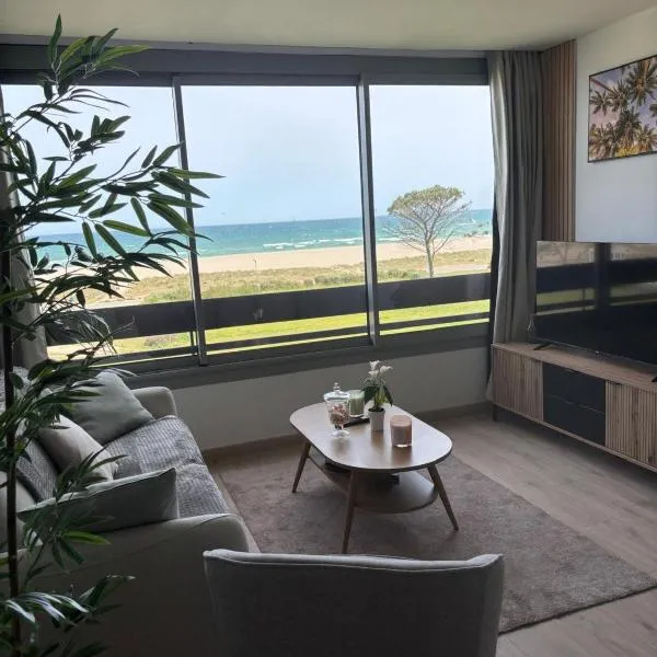 Élégant T2 acces direct plage, hotel in Saint-Cyprien-Plage