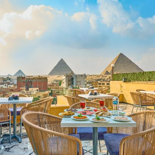 Cleo Patra Pyramids Tower Inn, hotel v destinaci Banī Ghālib