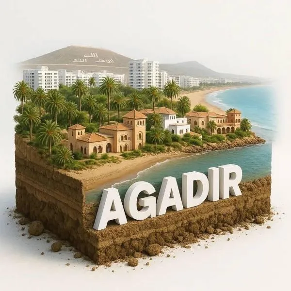 Golden Horn Apartment, hotel em Agadir