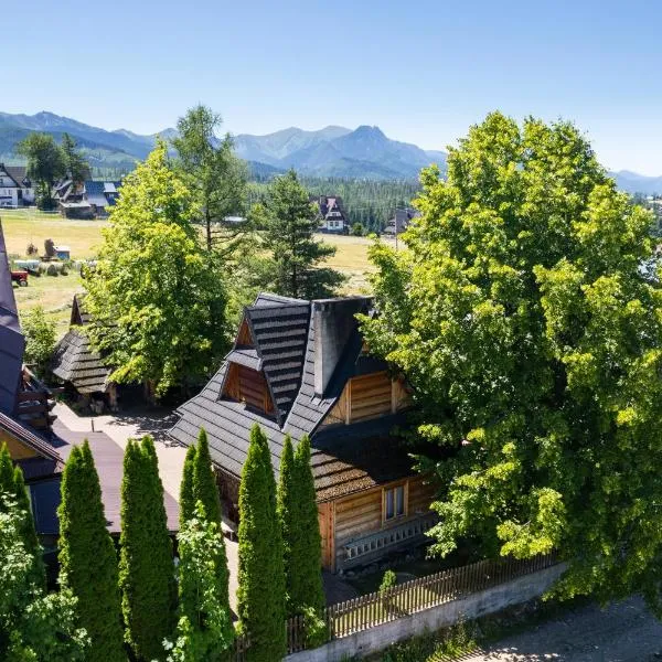 DOMEK GÓRALSKI z kominkiem TATRA COTTAGE – hotel w Murzasichlu