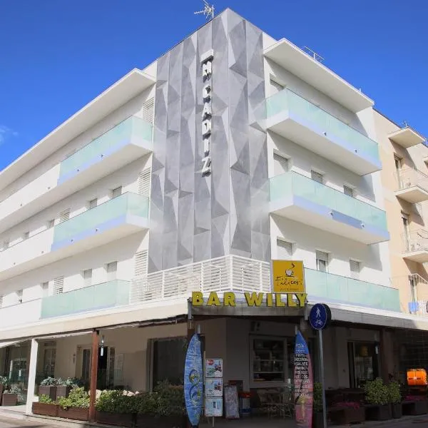 卡迪茲酒店，里米尼的飯店