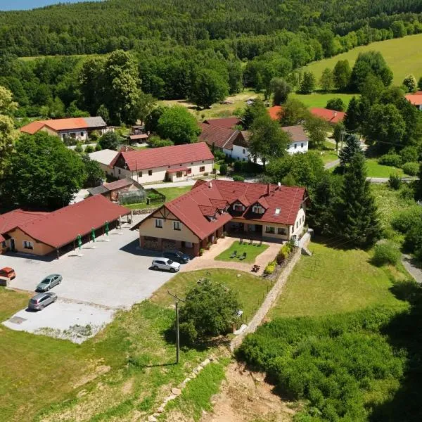 Penzion Šejby, hotel a Horní Stropnice