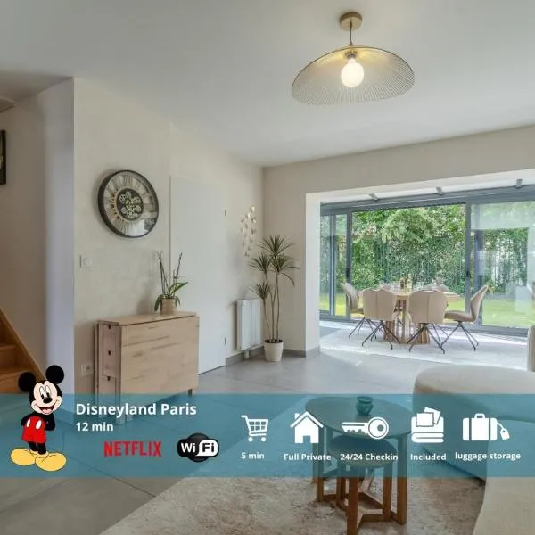 La Villa Tahaa, 6/8 pers, 10 Disneyland Paris, hotel in Bussy-Saint-Georges