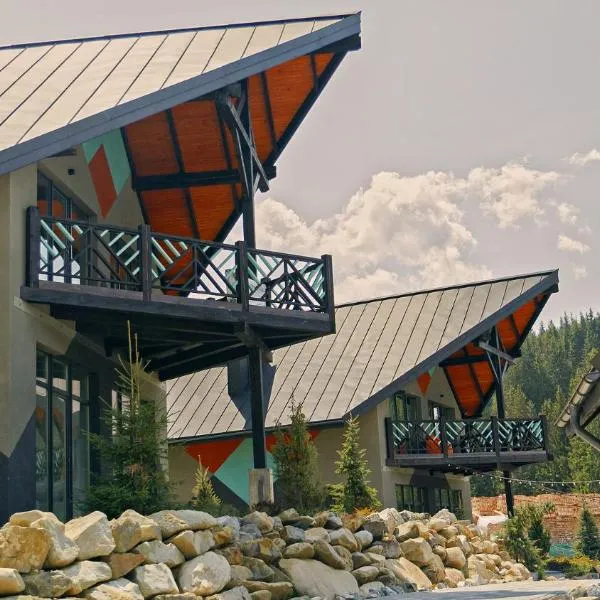 Котеджі Грань, hotel di Yablunytsya