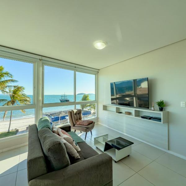 C193 Belo apartamento de 2 quartos em Canasvieiras com vista de frente para o mar - Foto 5