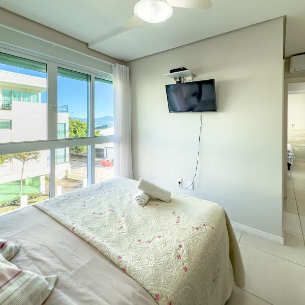 C193 Belo apartamento de 2 quartos em Canasvieiras com vista de frente para o mar - Foto 2