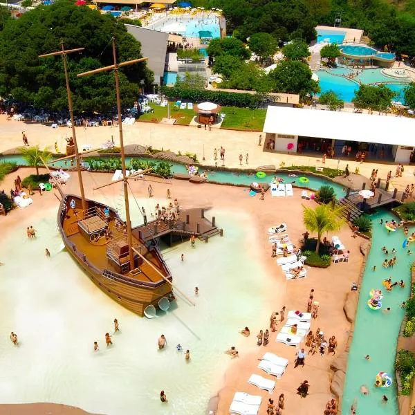 Spazzio Diroma acesso gratis ao diroma Acqua Park, hotel in Caldas Novas