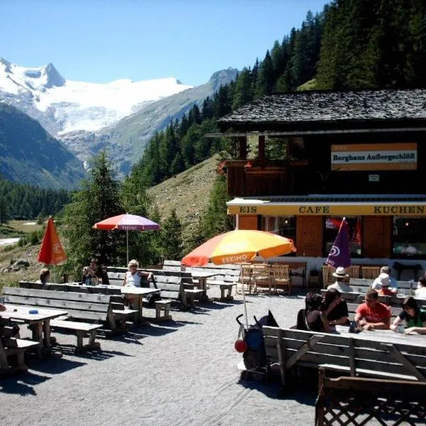 Berghaus Außergschlöß, hotel v destinaci Matrei in Osttirol