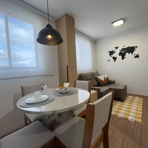 Apartamento Central próximo ao Shopping Estação, UTFPR e FAE - TAKE 1 QUARTO