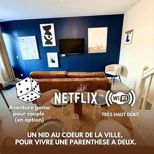 La Loulove - Nid cosy & design au cœur de Lauzerte, hotel em Lauzerte