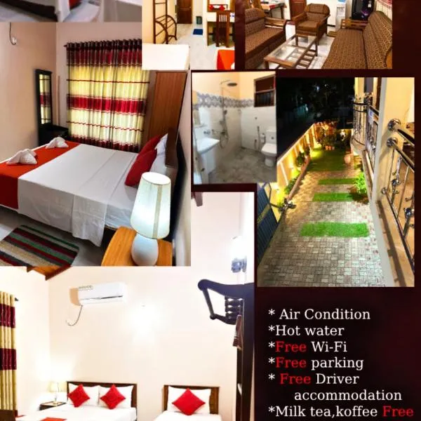Lahiru Airport Villa, hotel v destinaci Andiambalama