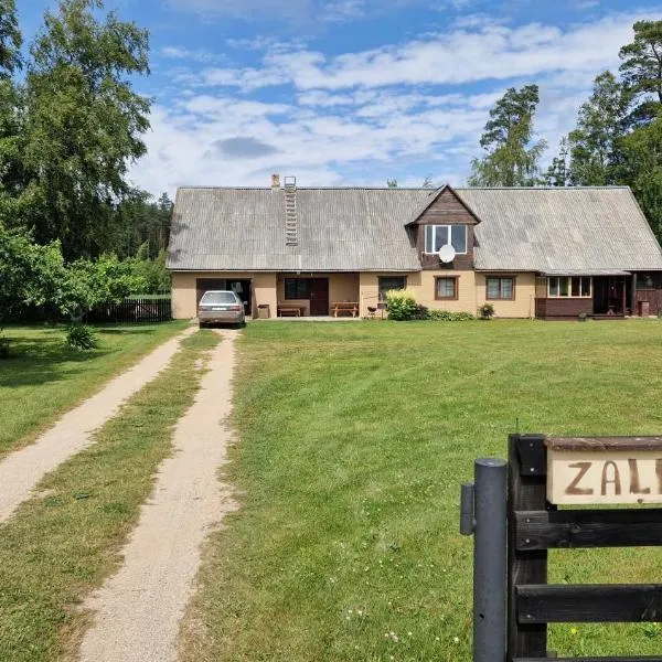 Pirmie Zaļmeži, hotel in Jūrkalne