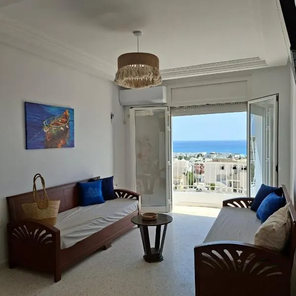 Hammamet nord salon et deux chambres, hotel in Hammamet