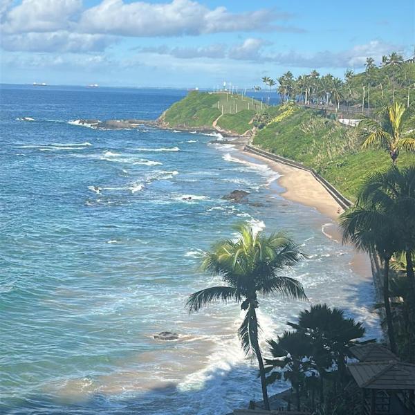 Apto com vista maravilhosa para o mar