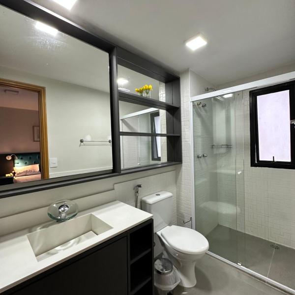 Flat no Interative Jardins com vaga e bem localizado - Foto 3