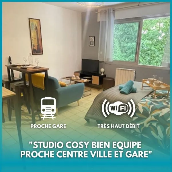 L'Aiglon Studio cocon au coeur de Gap, hotel in Gap