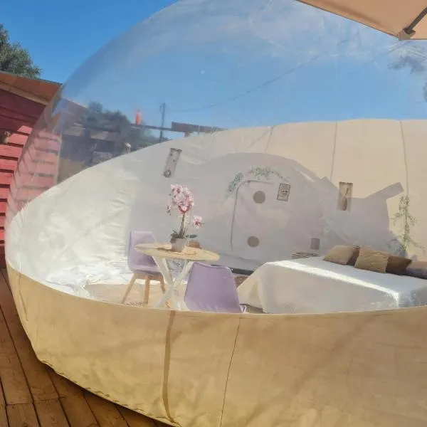 Dormir dans une bulle Grandiose, avec Spa, la tête dans les étoiles, hotel in Six-Fours-les-Plages