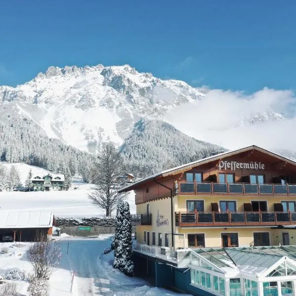 Aparthotel Pfeffermühle、ラムサウ・アム・ダッハシュタインのホテル