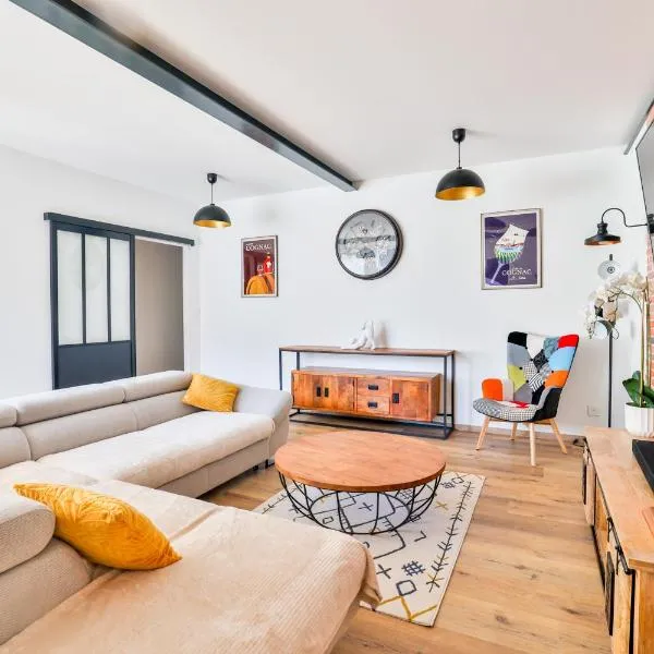 Maison plain pied#Climatisation#Cognac#centre#6 personnes, hotel i Cognac