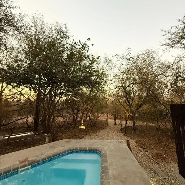 Veni Vidi Amavi Luxury Safari Treehouse Modern Luxe with Private Pool Deck No Neighbours Fence Facing（Veni Vidi Amavi Luxury Safari Treehouse）、マールロス・パークのホテル
