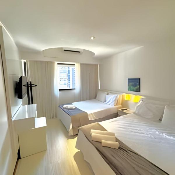 Lindo apartamento completo e aconchegante em Vila Velha, Espírito Santo, em frente ao mar, Praia da Costa, Ed. Pasargada. - Foto 2