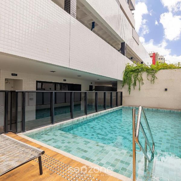 Apto c/ varanda e vista p/ o Mar, Maceió HIG1003 - Foto 4